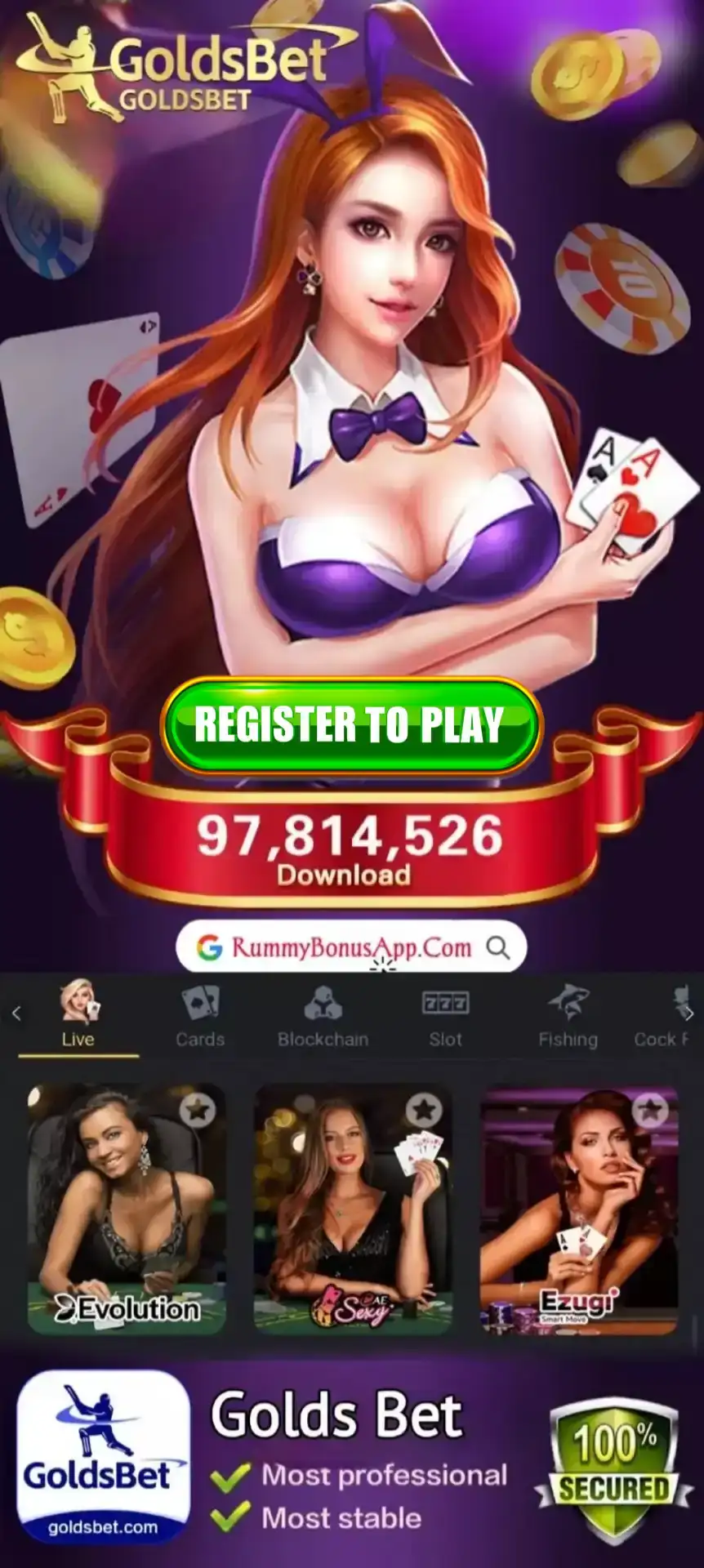 Golds BET APK